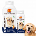Huile de saumon chien Biofood