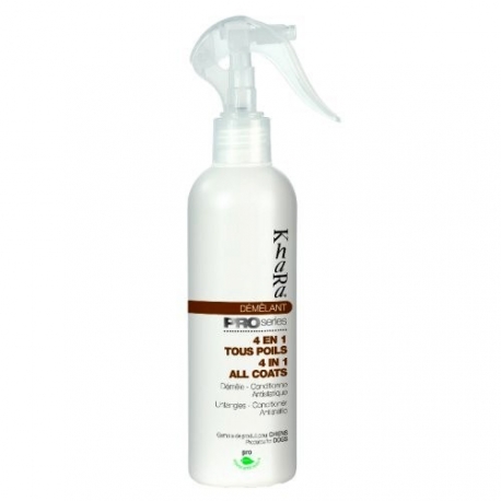 Demelant chien Spray Khara 4 en 1 Puissant