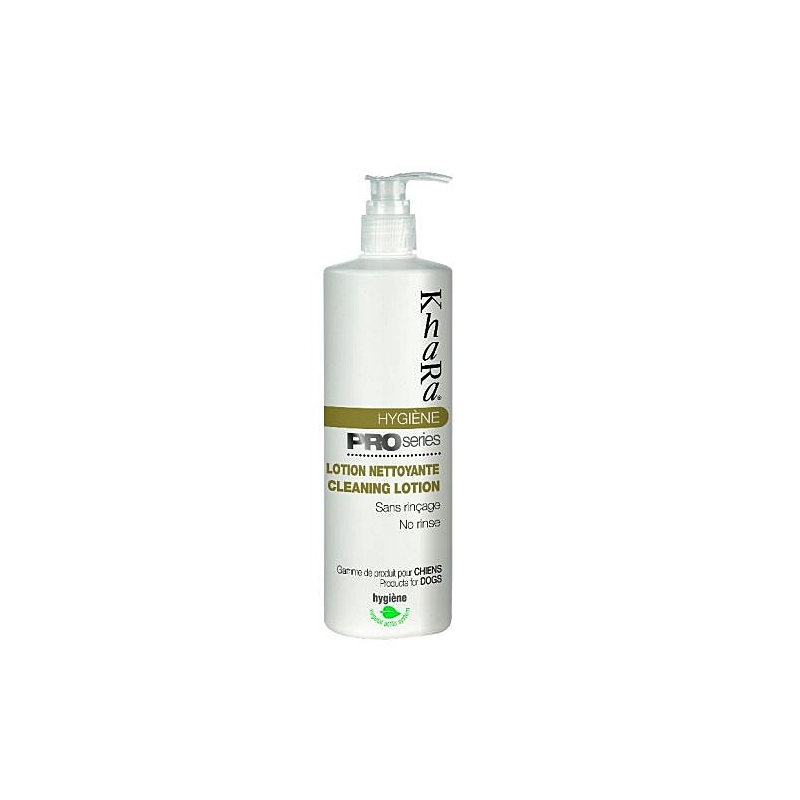 Shampoing sec chien Lotion Nettoyante Khara 500 ml