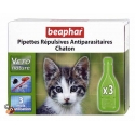 3 Pipettes Antiparasitaire Chaton Vetonature 3 Pipettes Antiparasitaire Chaton Vetonature