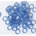 100 Elastiques York Bleu 5mm