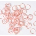 100 Elastiques York Rose 10mm