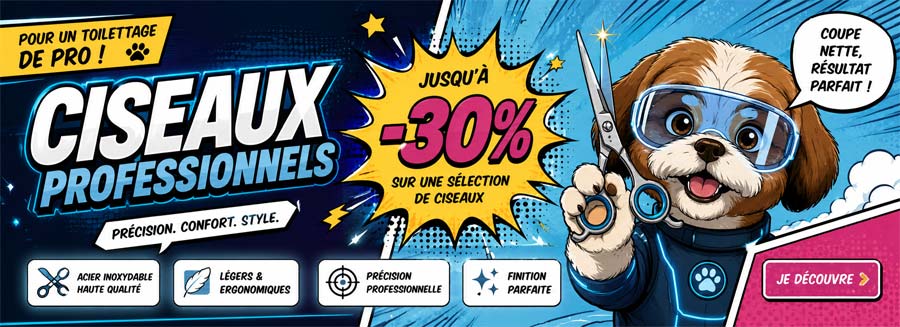 ciseaux toilettage professionel