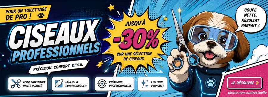 ciseaux toilettage professionel