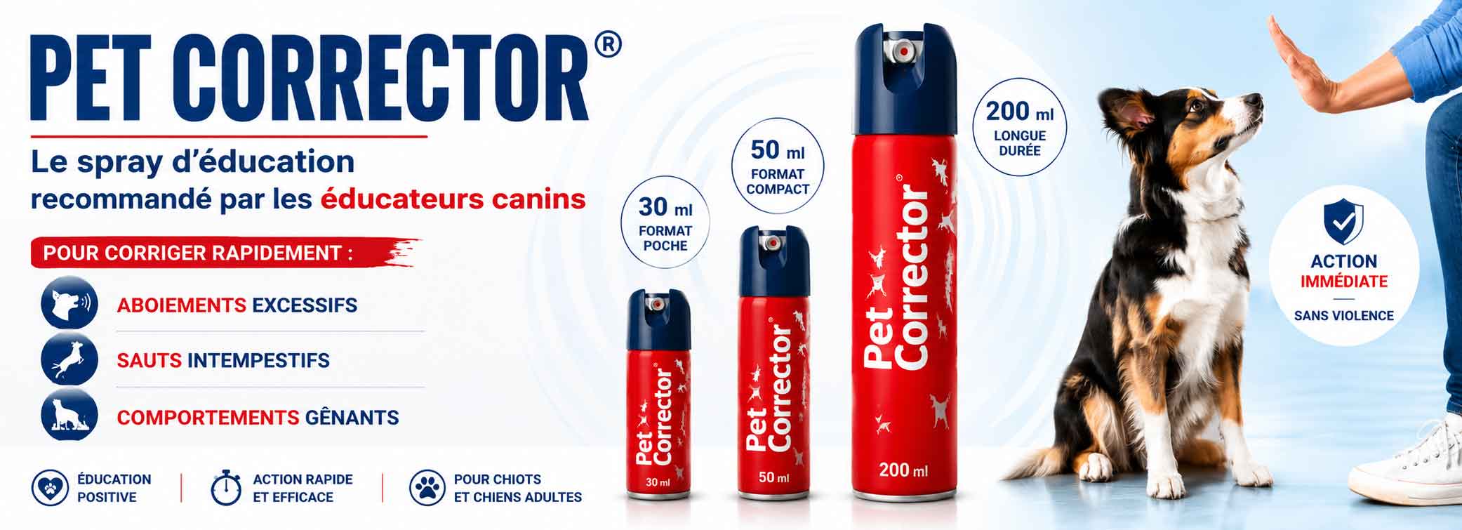 pet corrector pour chien