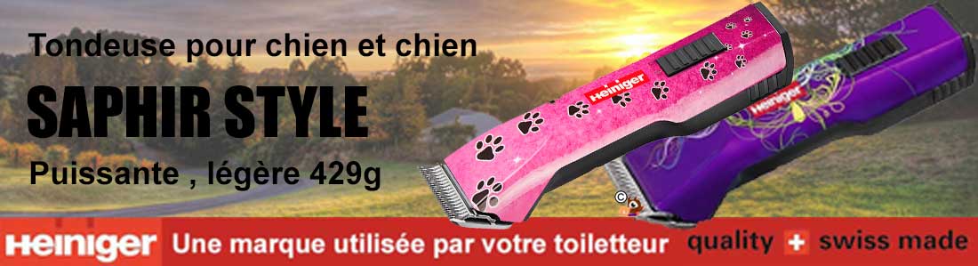 heiniger tondeuse pour chien