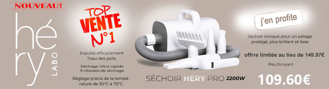 sechoir hery pour chien