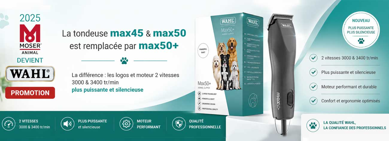 Tondeuse Moser Wahl Max50+