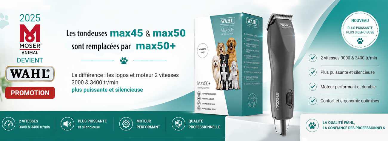 Tondeuse Moser Wahl Max50+