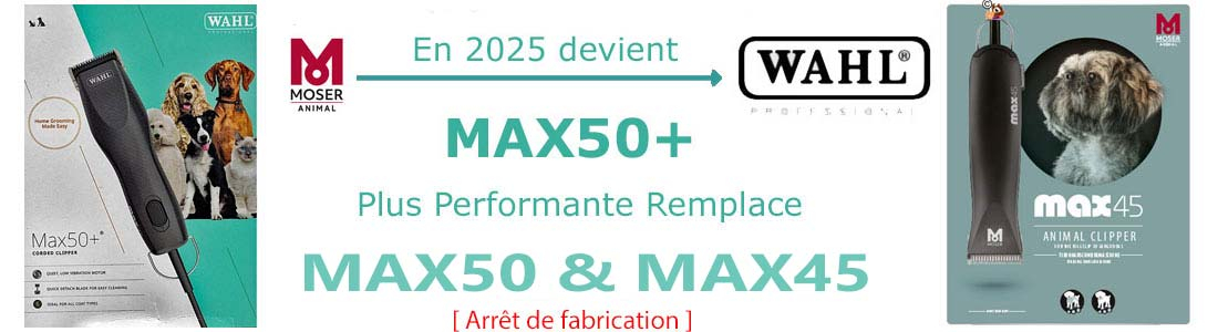 Tondeuse pour chien Moser Max 50+