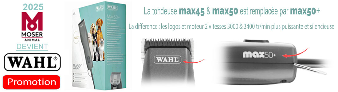 tondeuse Moser MAX50+