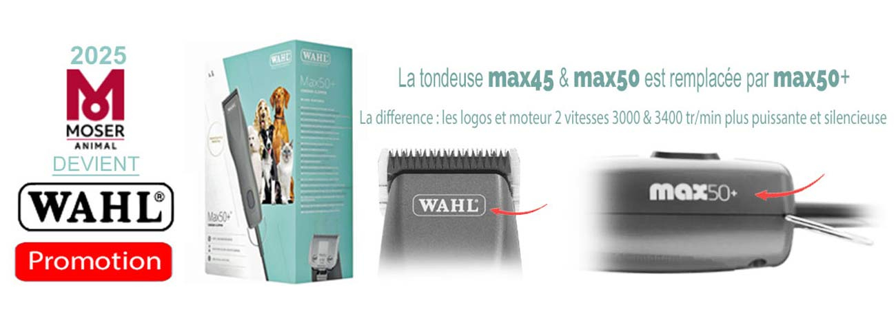 tondeuse Moser MAX50+