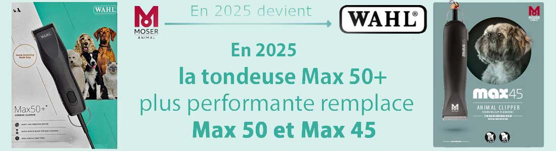 Tondeuse pour chien Moser Max 50+