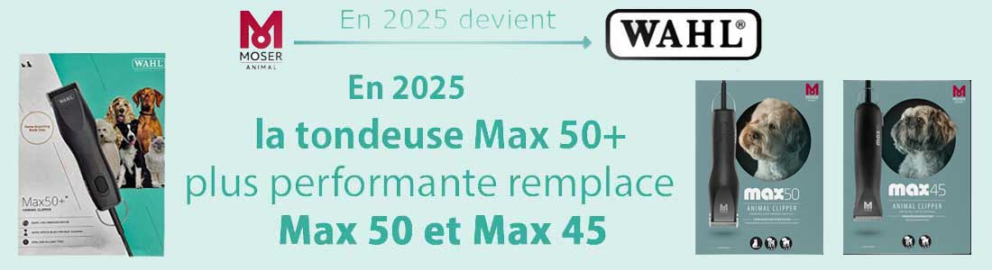 Tondeuse pour chien Moser Max 50+